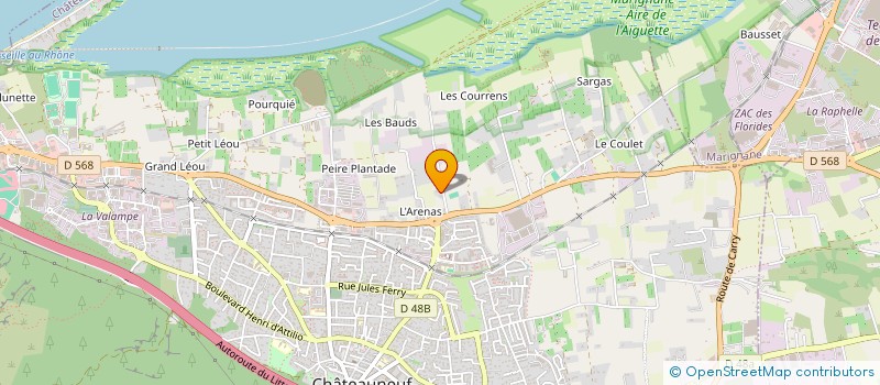 localisation de l'entreprise MADAME VALERIE MARCIANO à CHATEAUNEUF-LES-MARTIGUES
