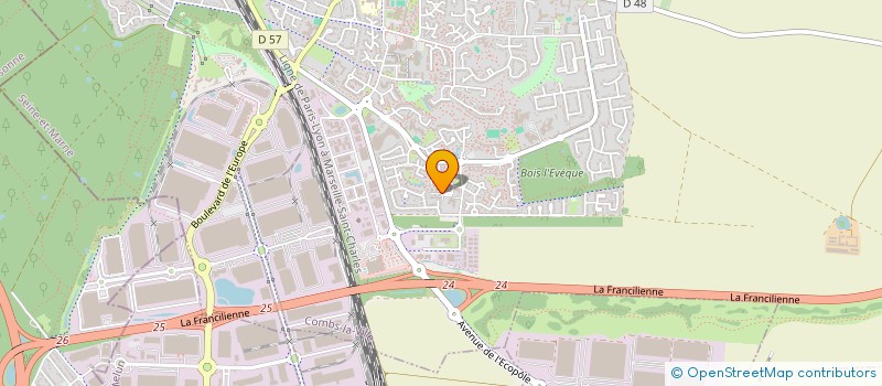 localisation de l'entreprise MADAME VALERIE MARCON  COMBS-LA-VILLE