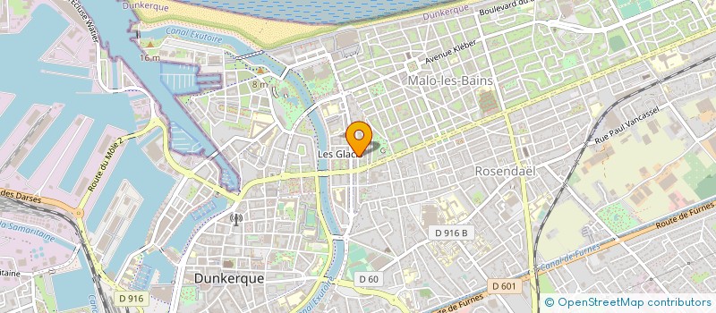 localisation de l'entreprise MADAME VALERIE MARCOZ à DUNKERQUE
