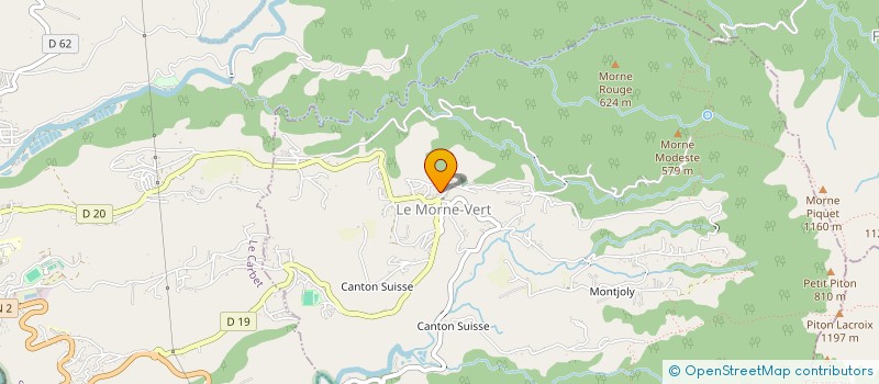 localisation de l'entreprise MADAME VALERIE MARIGNAN  MORNE VERT