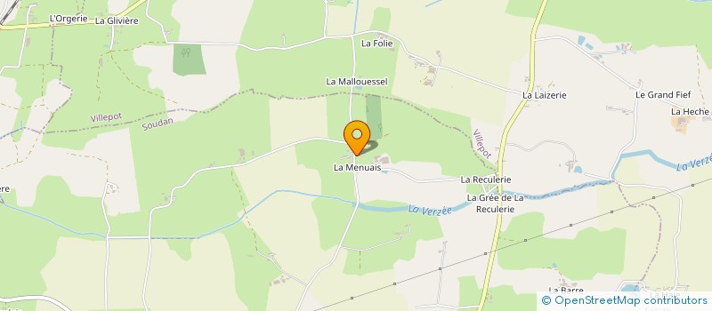 localisation de l'entreprise MADAME VALERIE MARSAULT à SOUDAN