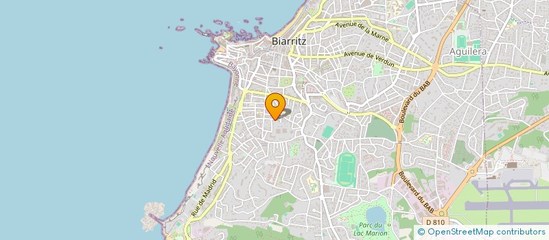 localisation de l'entreprise MADAME VALERIE MARSOO à BIARRITZ