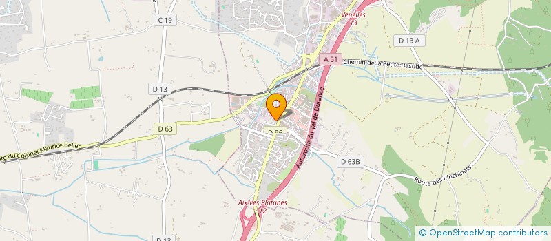 localisation de l'entreprise MADAME VALERIE MARTIN  VENELLES