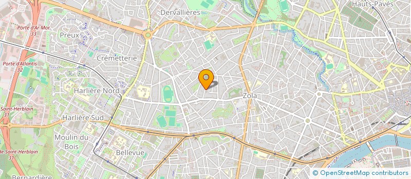 localisation de l'entreprise MADAME VALERIE MARTINAGE à NANTES