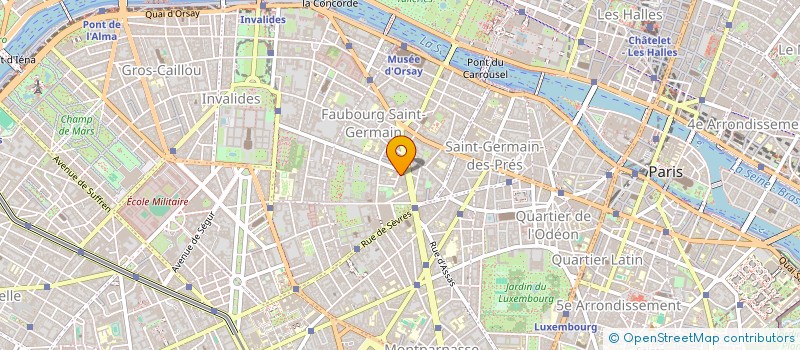 localisation de l'entreprise MADAME VALERIE MARTINEZ à PARIS