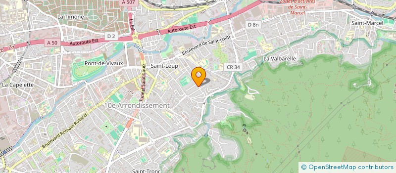 localisation de l'entreprise MADAME VALERIE MARTINEZ à MARSEILLE