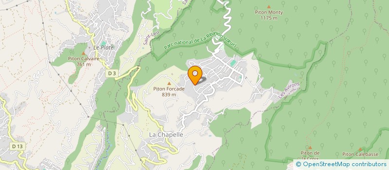 localisation de l'entreprise MADAME VALERIE MARTINEZ  LES AVIRONS