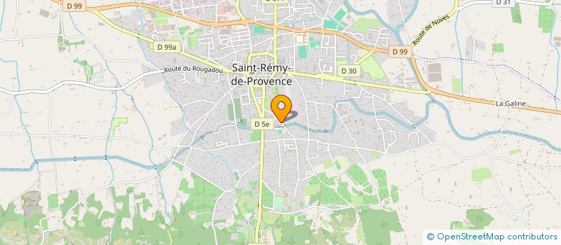 localisation de l'entreprise MADAME VALERIE MARTINOLI  SAINT-REMY-DE-PROVENCE