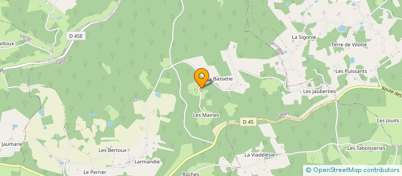 localisation de l'entreprise MADAME VALERIE MASCARO  SAINTE-FOY-DE-LONGAS