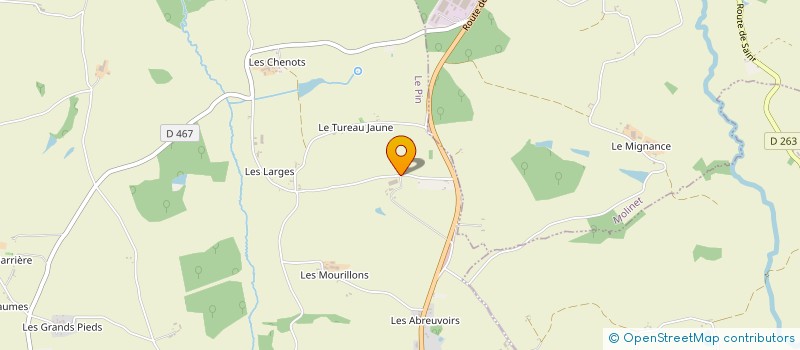 localisation de l'entreprise MADAME VALERIE MASOYEZ à LE PIN