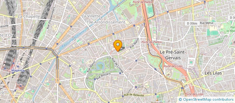 localisation de l'entreprise MADAME VALERIE MASSON  PARIS