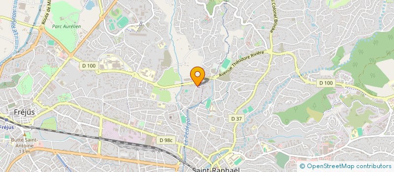 localisation de l'entreprise MADAME VALERIE MASSON à FREJUS