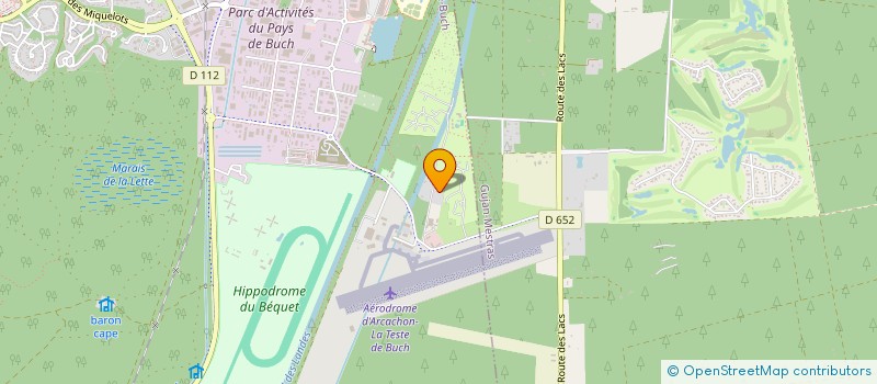 localisation de l'entreprise MADAME VALERIE MATHON à LA TESTE-DE-BUCH