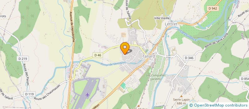 localisation de l'entreprise MADAME VALERIE MAUCORT  TALLARD