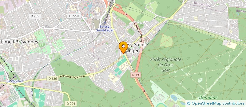 localisation de l'entreprise MADAME VALERIE MAUGUILLET à BOISSY-SAINT-LEGER