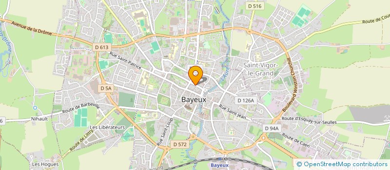 localisation de l'entreprise MADAME VALERIE MAUPILIER à BAYEUX