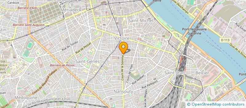 localisation de l'entreprise MADAME VALERIE MAZET  BORDEAUX