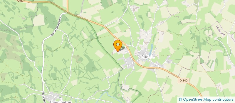 localisation de l'entreprise MADAME VALERIE MAZEYRIE  RUDELLE