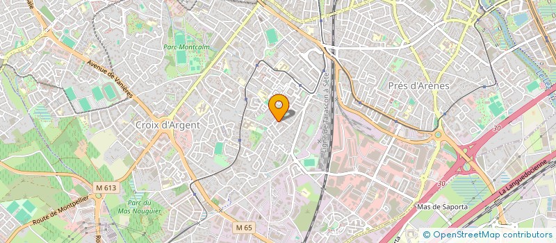 localisation de l'entreprise MADAME VALERIE MEDORI  MONTPELLIER