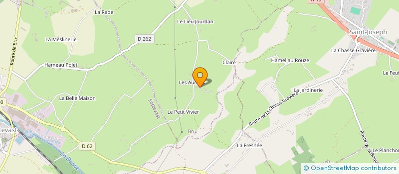 localisation de l'entreprise MADAME VALERIE MENAGE  BRIX