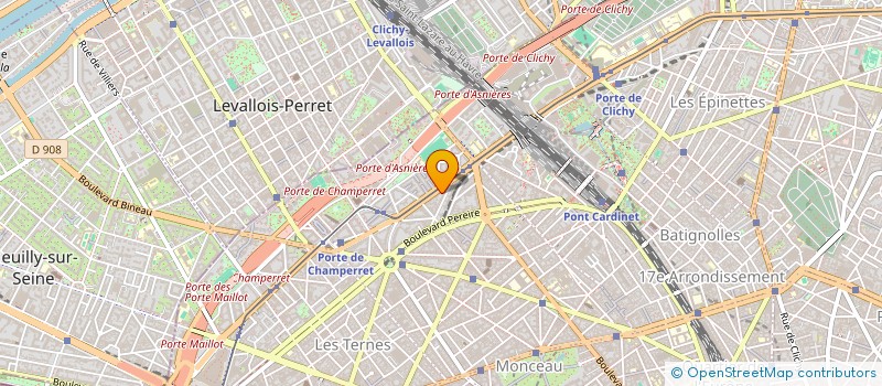 localisation de l'entreprise MADAME VALERIE MENDES  PARIS