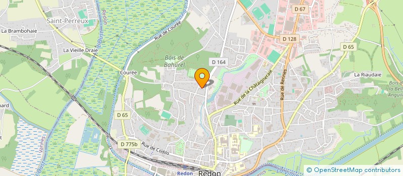 localisation de l'entreprise MADAME VALERIE MENDOZA  REDON