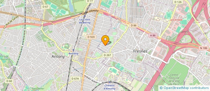 localisation de l'entreprise MADAME VALERIE MERCIER  FRESNES