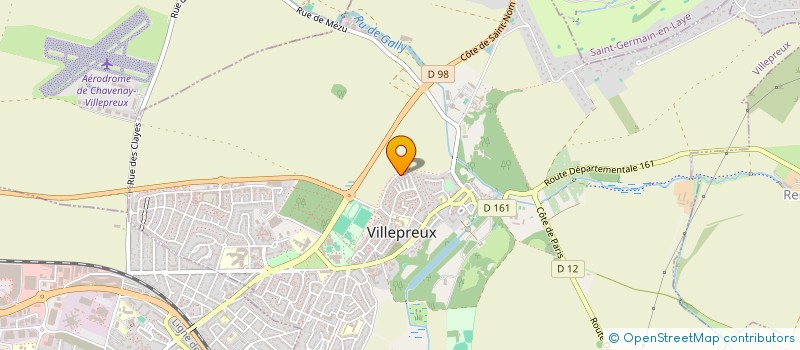localisation de l'entreprise MADAME VALERIE MESNAGE à VILLEPREUX