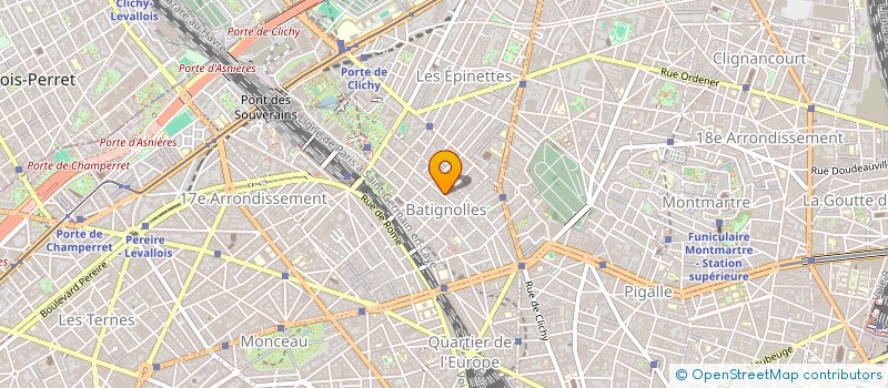 localisation de l'entreprise MADAME VALERIE MEYER  PARIS