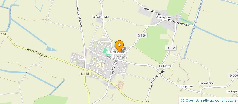 localisation de l'entreprise MADAME VALERIE MEYER  SAINT-JEAN-DE-LIVERSAY