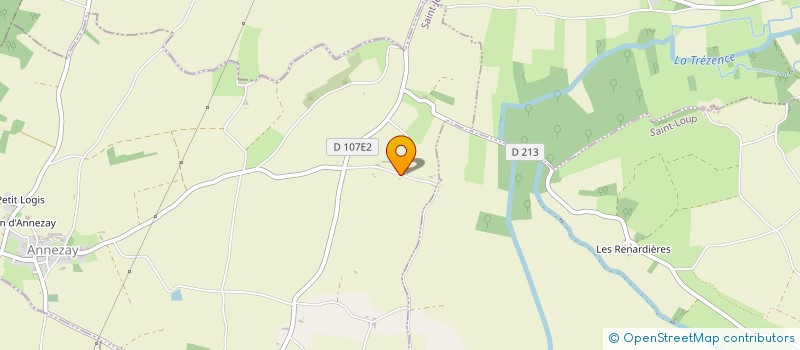 localisation de l'entreprise MADAME VALERIE MICHAUD  ANNEZAY