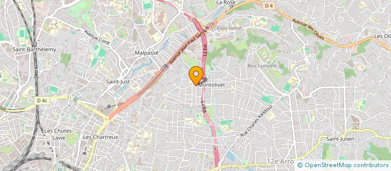 localisation de l'entreprise MADAME VALERIE MICHEL à MARSEILLE