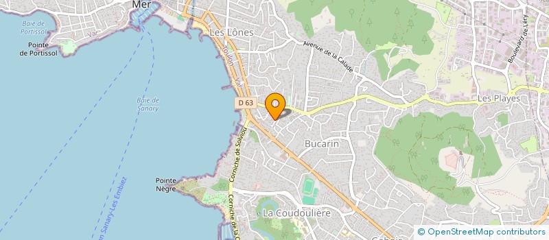 localisation de l'entreprise MADAME VALERIE MICONNET à SIX FOURS LES PLAGES