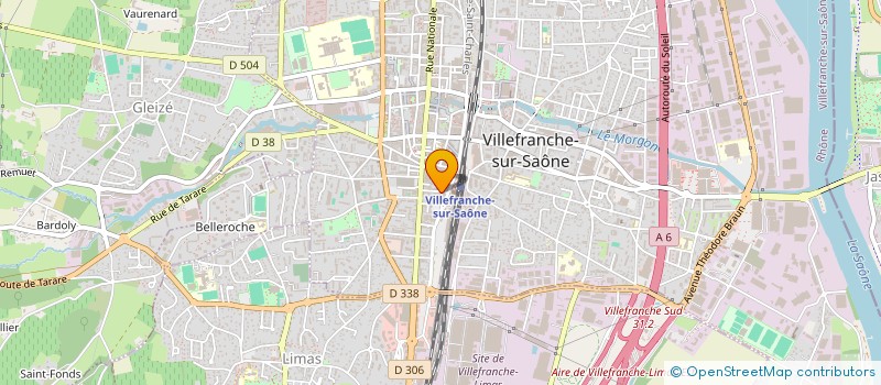 localisation de l'entreprise MADAME VALERIE MILLOT à VILLEFRANCHE-SUR-SAONE