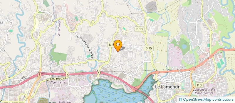 localisation de l'entreprise MADAME VALERIE MINOT  LE LAMENTIN