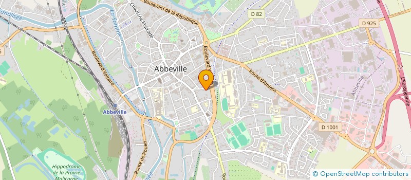 localisation de l'entreprise MADAME VALERIE MIQUIGNON à ABBEVILLE