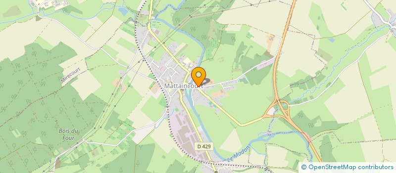 localisation de l'entreprise MADAME VALERIE MOEKES  MATTAINCOURT