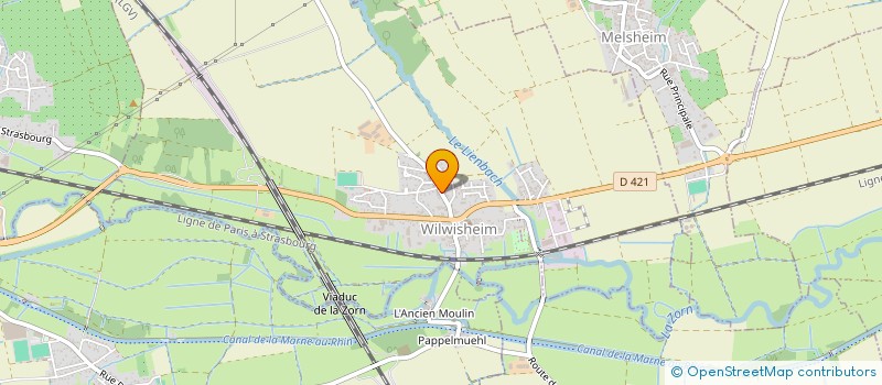 localisation de l'entreprise MADAME VALERIE MOEMERSHEIM  WILWISHEIM