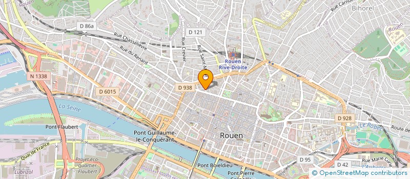 localisation de l'entreprise MADAME VALERIE MOIREZ  ROUEN