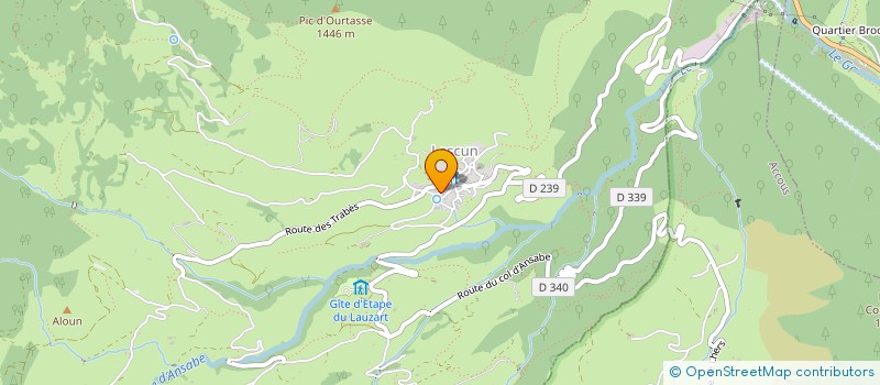 localisation de l'entreprise MADAME VALERIE MOITIE  LESCUN