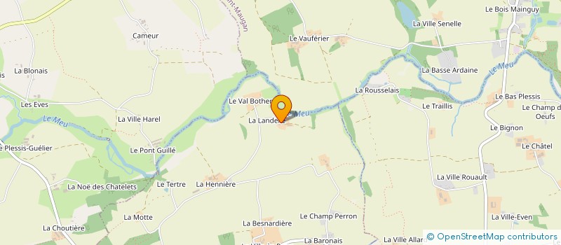 localisation de l'entreprise MADAME VALERIE MONCOMBLE à BLERUAIS