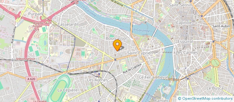 localisation de l'entreprise MADAME VALERIE MONGRAND à TOULOUSE