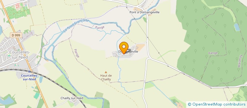 localisation de l'entreprise MADAME VALERIE MONNIER  PANGE