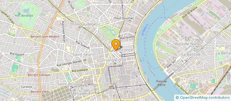 localisation de l'entreprise MADAME VALERIE MONPLAISIR  BORDEAUX