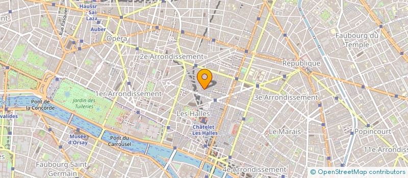 localisation de l'entreprise MADAME VALERIE MONTAY  PARIS