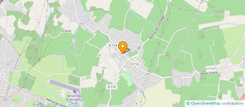 localisation de l'entreprise MADAME VALERIE MONTEIL  YVRAC