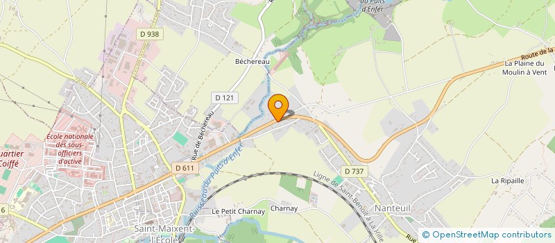 localisation de l'entreprise MADAME VALERIE MONTVALLAIN à NANTEUIL