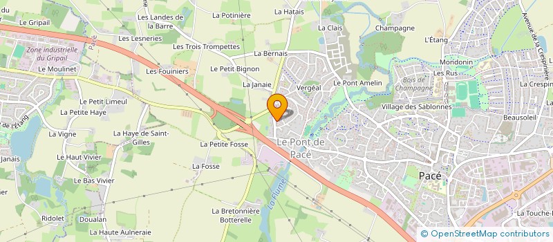 localisation de l'entreprise MADAME VALERIE MORAND à PACE