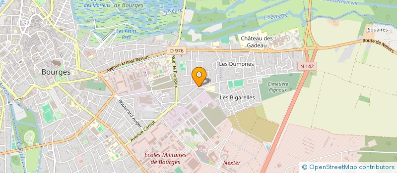 localisation de l'entreprise MADAME VALERIE MORIN  BOURGES