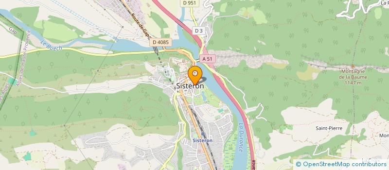 localisation de l'entreprise MADAME VALERIE MOUCHEZ  SISTERON